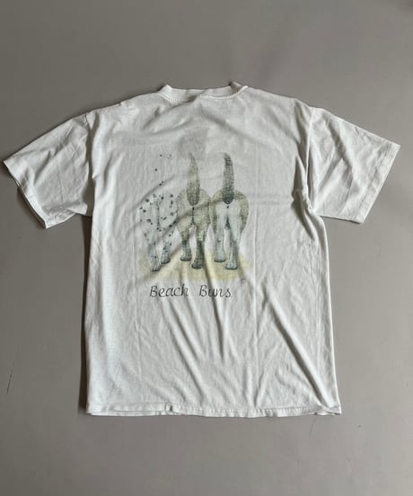 【USED】90's Hanes Dog T-Shirt /240729-048