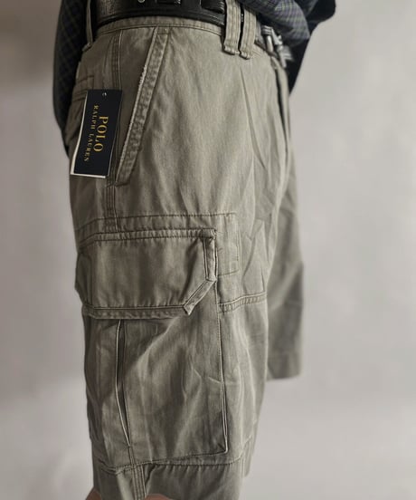 【USED】DEAD STOCK Ralph Lauren Cargo Shorts / 230605-002