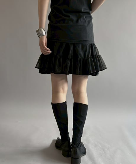 【USED】 Sheer Mini Skirt /260622-006