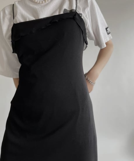 【USED】 Poly Camisole One-piece / 220507-028