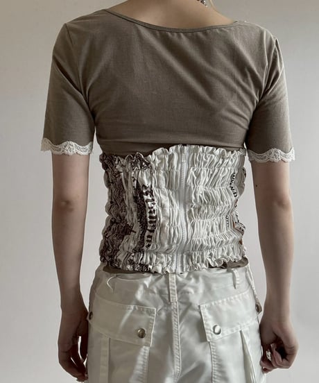 【RE;CIRCLE】 Re Eco Bag Tube Top/  250626-004