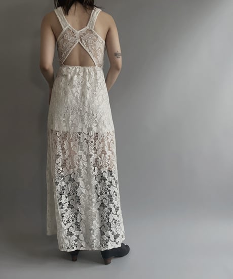 【USED】 Lace One-piece / 230624-007