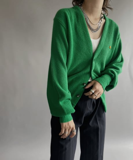 【USED】  Jack Nicklaus Acrylic Knit Cardigan / 221008-021