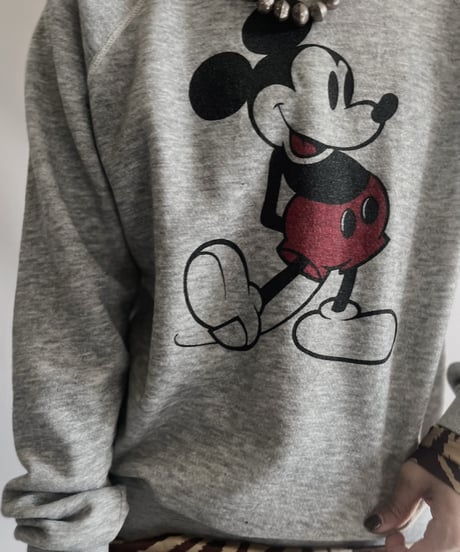 【USED】 Disney Mickey Sweat/ 231104-003