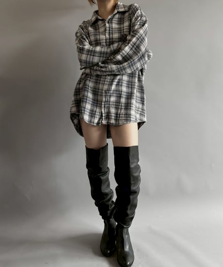 【USED】 WILDERNESS Cotton Flannel Shirt /251025-011