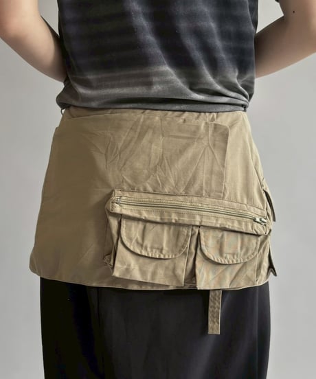 【RE;CIRCLE】  RE Fishing Vest Belt Bag / 260528-011