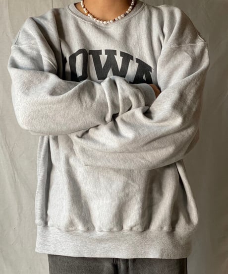 【USED】   Champion Reverse Weave Sweat IOWA/210516-035