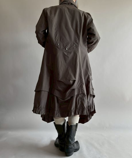 【USED】 Zip Design Nylon Coat/ 260314-002