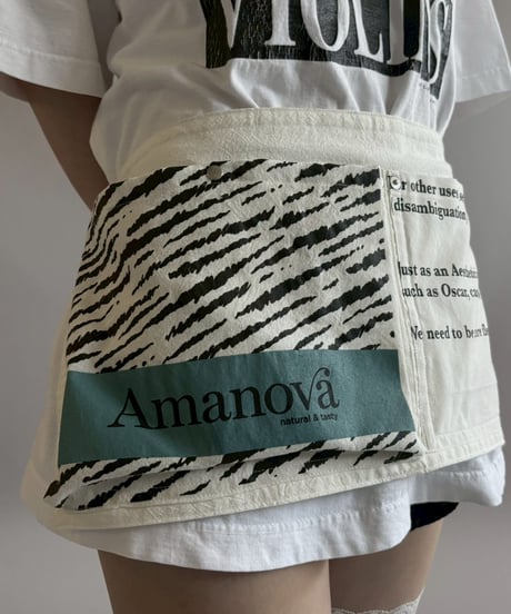 【RE;CIRCLE】 Re Eco Bag Apron /  260518-008