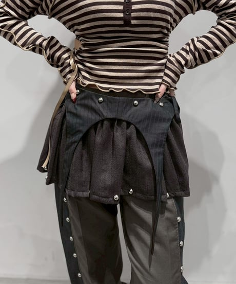 【RE;CIRCLE】 RE Suit Skirt/ 260219-025