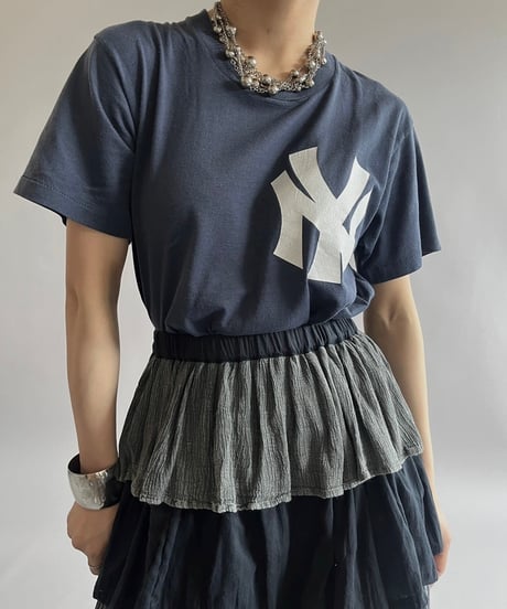 【USED】 Made in USA 80's Screen Stars New York Yankees T-Shirt /240720-016
