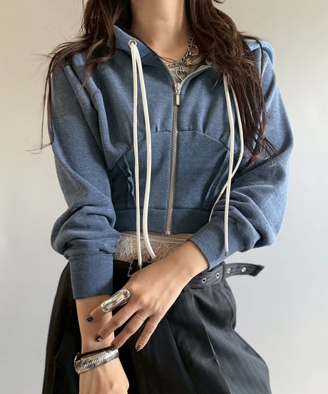 【RE;CIRCLE】 RE Zip Parka Short  / 251002-010
