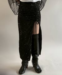【USED】 Design Spangle Skirt /250510-090