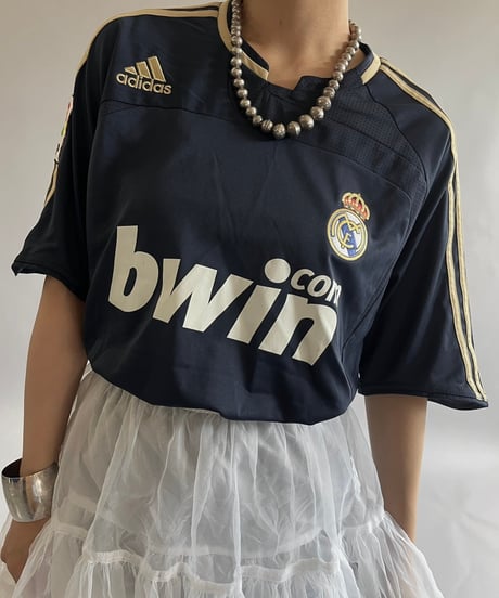 【USED】 REAL MADRID Soccer Shirt /240831-026