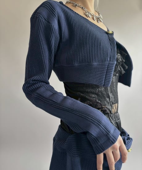 【RE;CIRCLE】 RE Thermal Cardigan / 260420-031