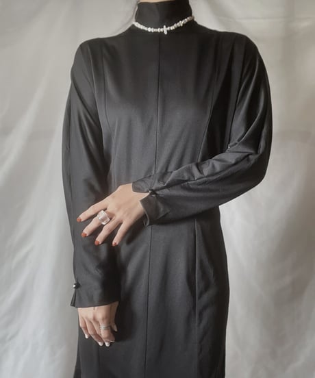 【USED】      Poly L/S One-piece/211202-042