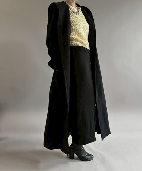 【USED】 Wool Long Coat / 260221-014