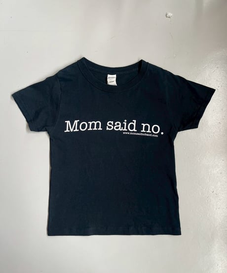 【USED】 RESIZED 00s GILDAN Mom said no. T-Shirt / 250830-013