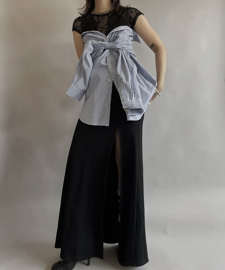 【USED】 Sheer Poly One-piece / 230520-025