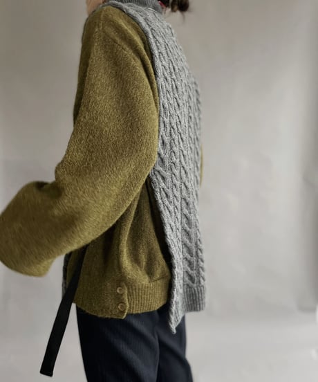 【USED】  Brentwood Sportswear Alpaca Knit Cardigan / 230202-021