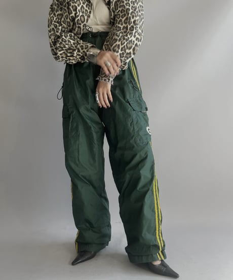 【USED 】 NFL Green Bay Packers Nylon Line Pants/ 231125-008