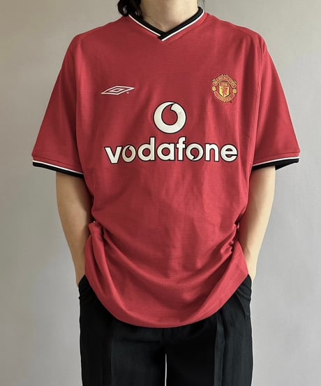 【USED】UMBRO MANCHESTER UNITED  Soccer Shirt /240831-053
