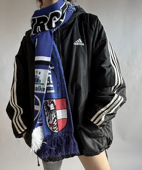 【USED】 90's adidas Reversible Nylon Jacket  /241223-013
