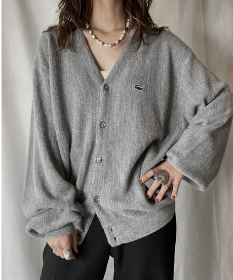 【USED】   LACOSTE Knit Cardigan 13/211126-021