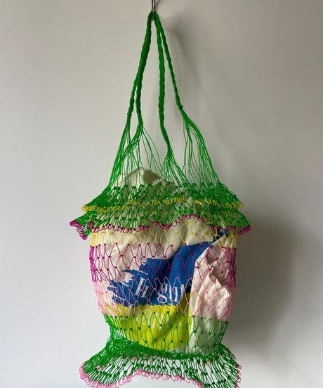 【USED】 Lecabas Mesh Bag  24 / 220416-100