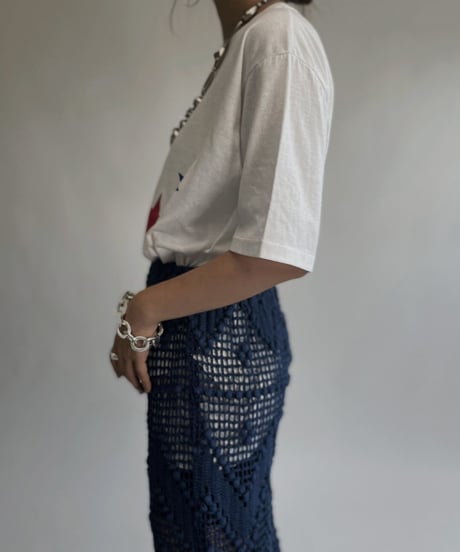 【USED】 Star Pattern T-shirt / 220827-017