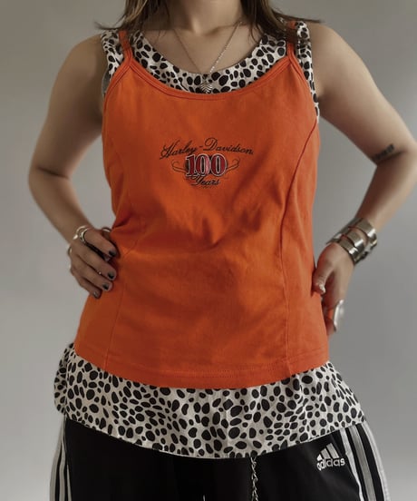 【USED】 HARLEY DAVIDSON Camisole top / 230624-023