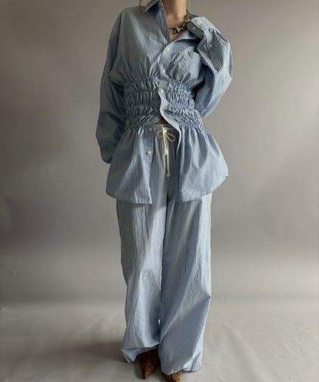 【RE;CIRCLE】 RE Shirring Shirt / 260409-013