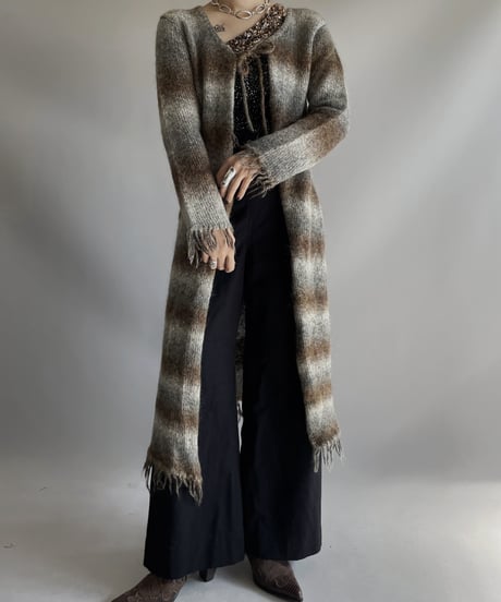 【USED】 Mohair Knit Gown / 2301112-025