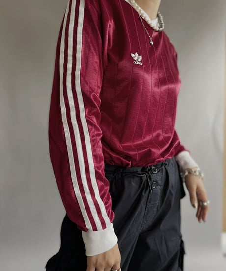 【USED】  adidas Poly Long Sleeved Top / 221001-020