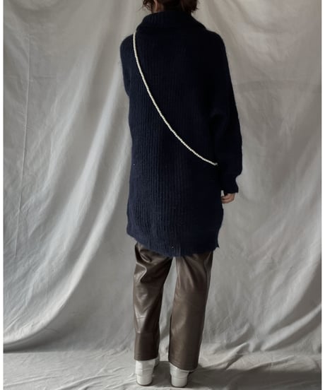 【USED】    Mohair Knit Top③/211216-004