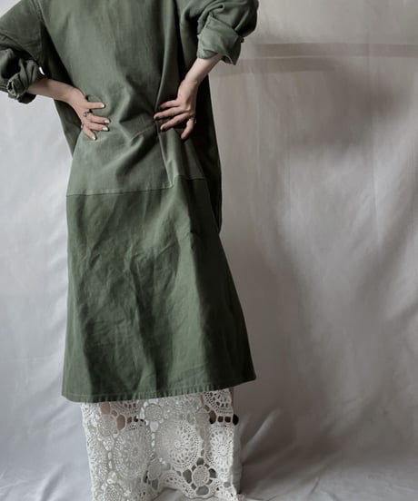 【RE;CIRCLE】  RE Fatigue One-piece Shirt②/20210819-045