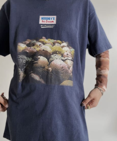 【USED】 HERSHEY'S Ice Cream Short Sleeves T-shirt / 220507-014