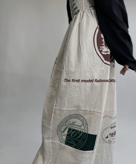 【RE;CIRCLE】 RE Eco-Friendly Bag Shirring One-piece / 220825-014