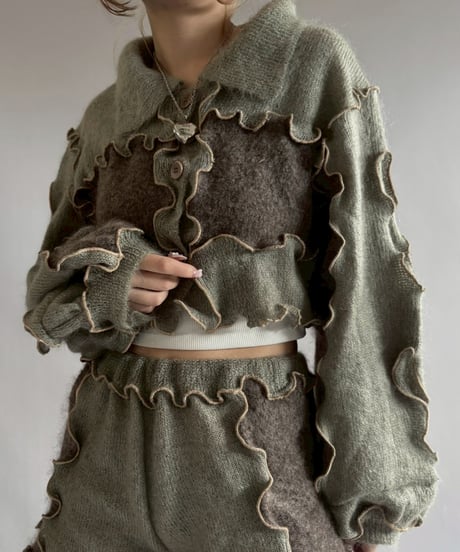 【RE;CIRCLE】 RE Mellow Mohair Knit Set up/ 251127-001