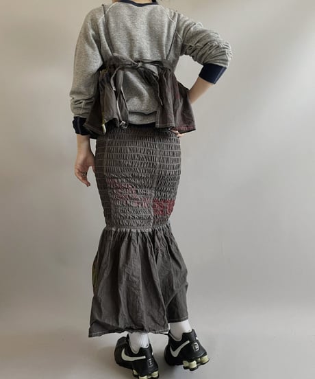 【RE;CIRCLE】RE Eco-Friendly Bag Camisole Bustier Gray / 230828-022