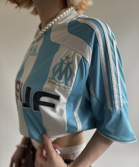【USED】 adidas 06~07's Olympique Marseille Soccer Shirt  / 250607-001