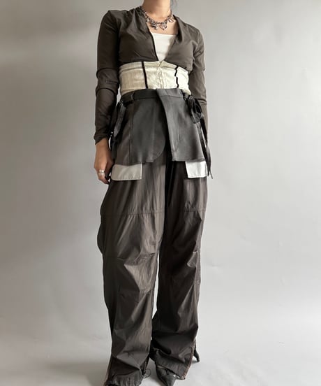 【RE;CIRCLE】 Re Suit Skirt / 250918-002