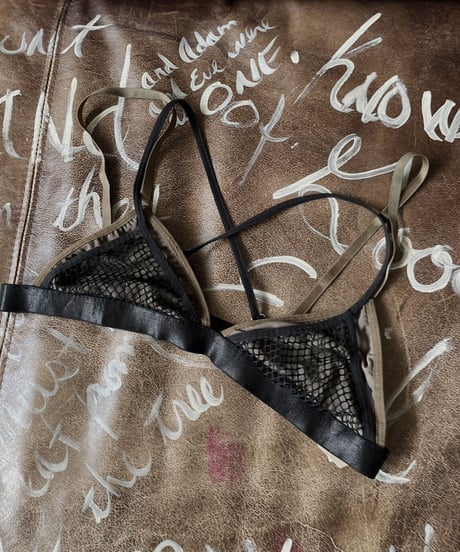 【USED】 Mesh Bra Top / 230923-014