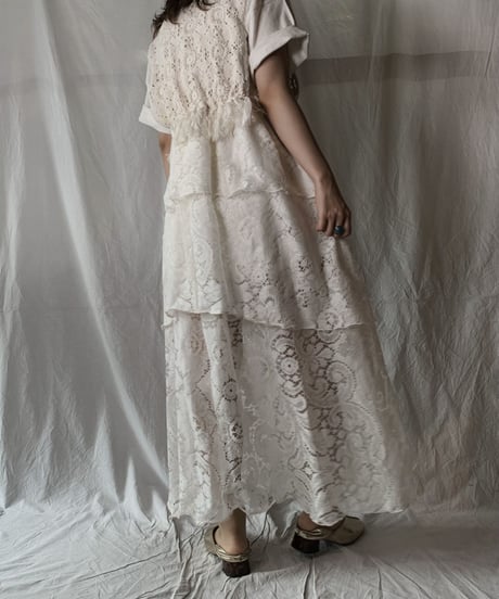 【RE;CIRCLE】 RE Crochet N/S One-piece②/210630-019