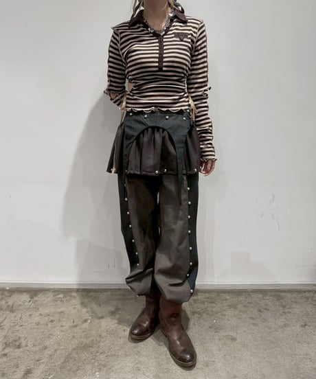 【RE;CIRCLE】 RE Suit Pants/ 260219-024