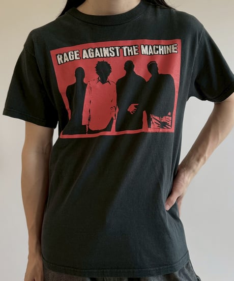 【USED】 90's GIANT RAGE AGAINST THE MACHINE T-Shirt /250621-046