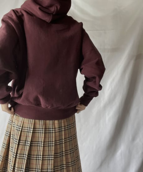 【USED】   Champion Revers Weave Hoodie UNIVERCITY OF MSSACHUSETTS/211028-006