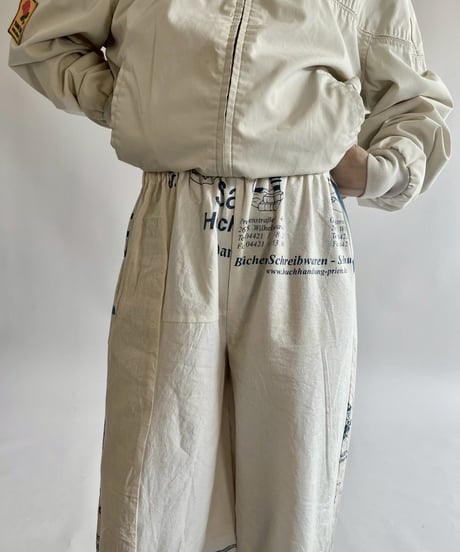 【RE;CIRCLE】 Re Eco Bag Easy Pants /  250417-013