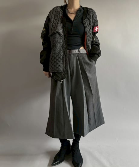 【RE;CIRCLE】 RE MA1 × Alan Knit Jacket / 251225-005