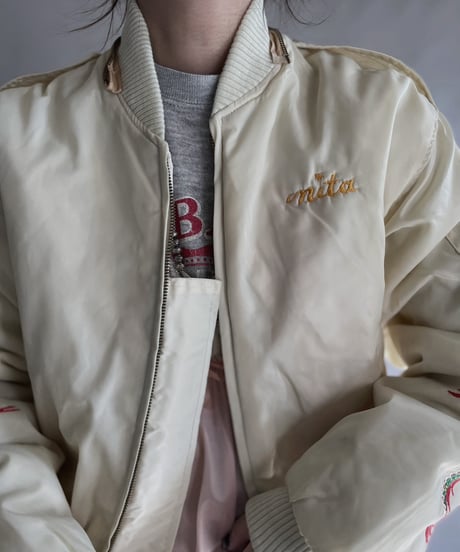 【USED】 Vintage Souvenir Jacket WEST～PAC’83’84 / 240101-041
